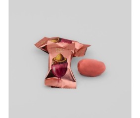 Huries Ruby Çikolatalı Bademli Hurma Pembe