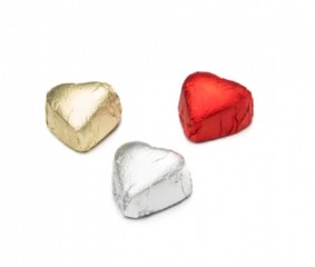 Melodi Yaldızlı Mini Kalp Çikolata